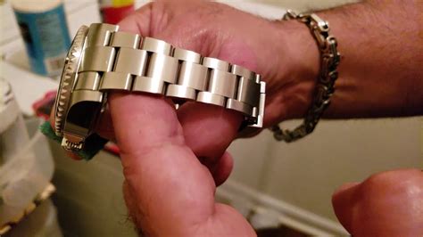 rolex scratches bracelet|scratches on Rolex bracelet.